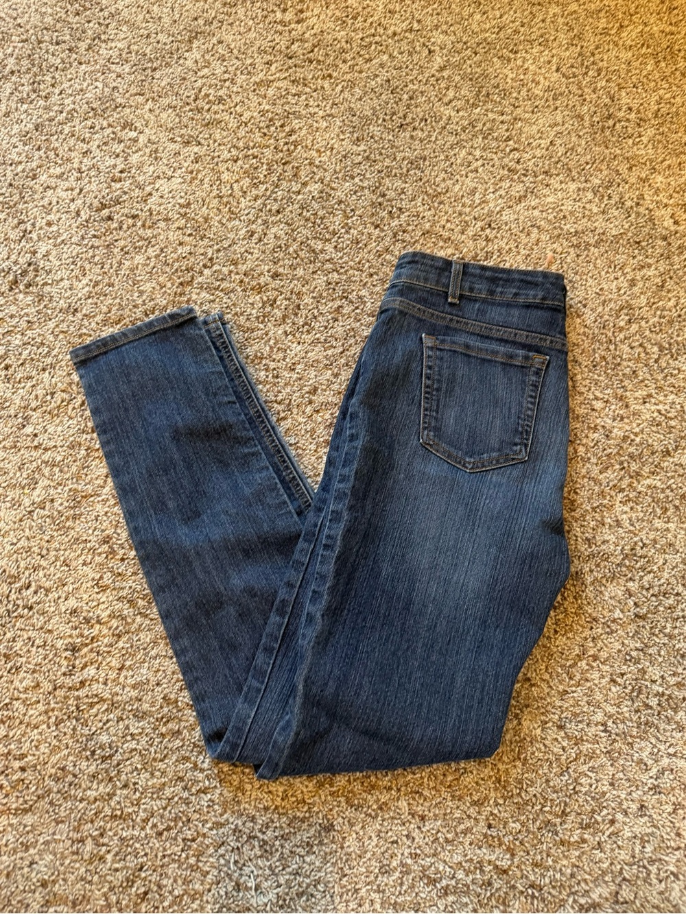 Jones New York Women's Skinny Jeans in Dark Blue Wash